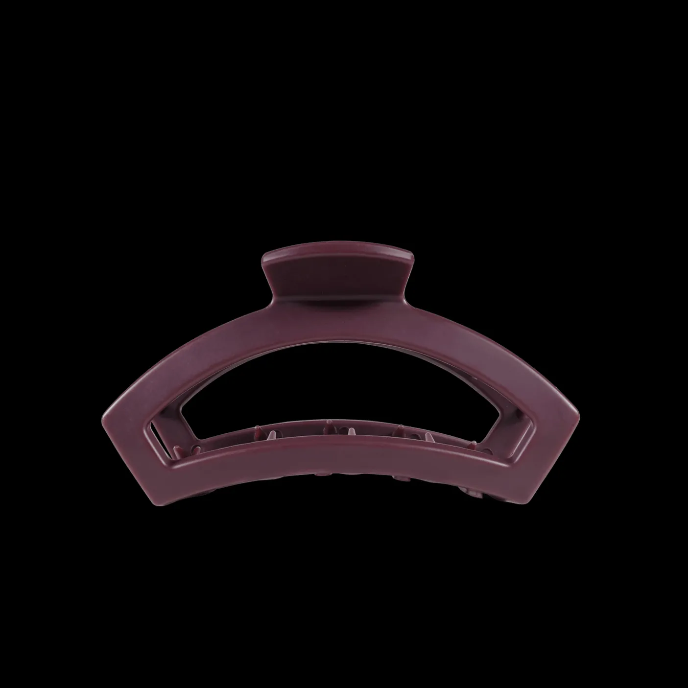 Open Burgundy Bliss Tiny Claw Hair Clip