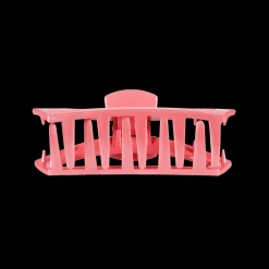 Open Calming Coral Small Claw Hair Clip