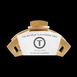 Open Champagne Toast Medium Claw Hair Clip