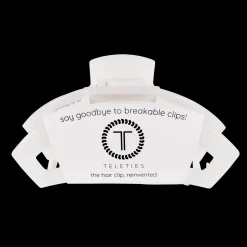 Open Coconut White Large Claw Hair Clip