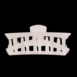 Open Coconut White Large Claw Hair Clip