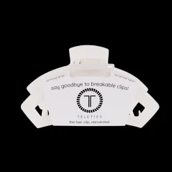 Open Coconut White Medium Claw Hair Clip