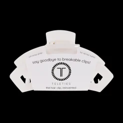 Open Coconut White Small Claw Hair Clip
