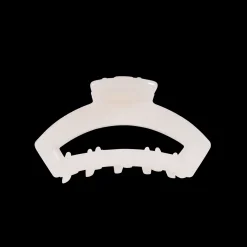 Open Coconut White Tiny Claw Hair Clip