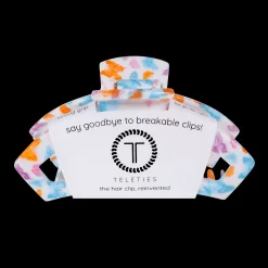 Open Fluttering By Large Claw Hair Clip
