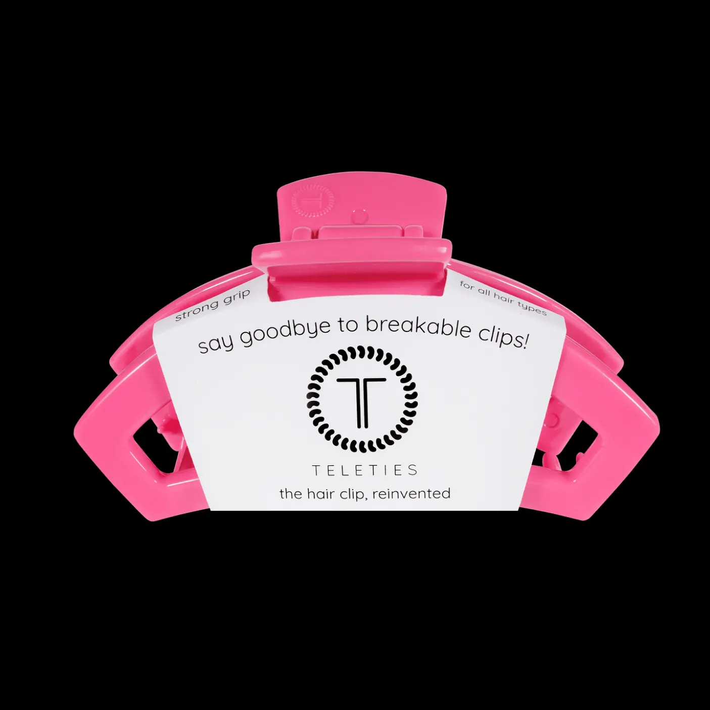 Open Paradise Pink Medium Claw Hair Clip