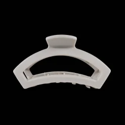 Open Silver Flames Medium Claw Hair Clip