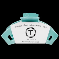 Open Totally Turquoise Large Claw Hair Clip