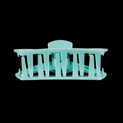 Open Totally Turquoise Small Claw Hair Clip
