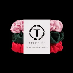 Poinsettia Large Silk Scrunchies