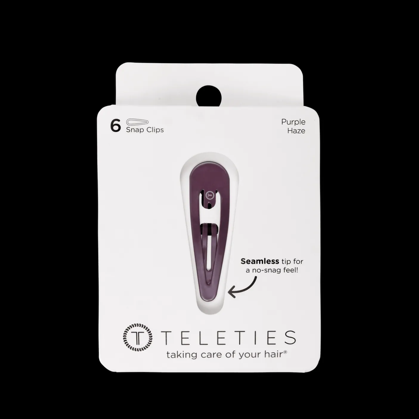 Purple Haze Snap Clips (6Ct)