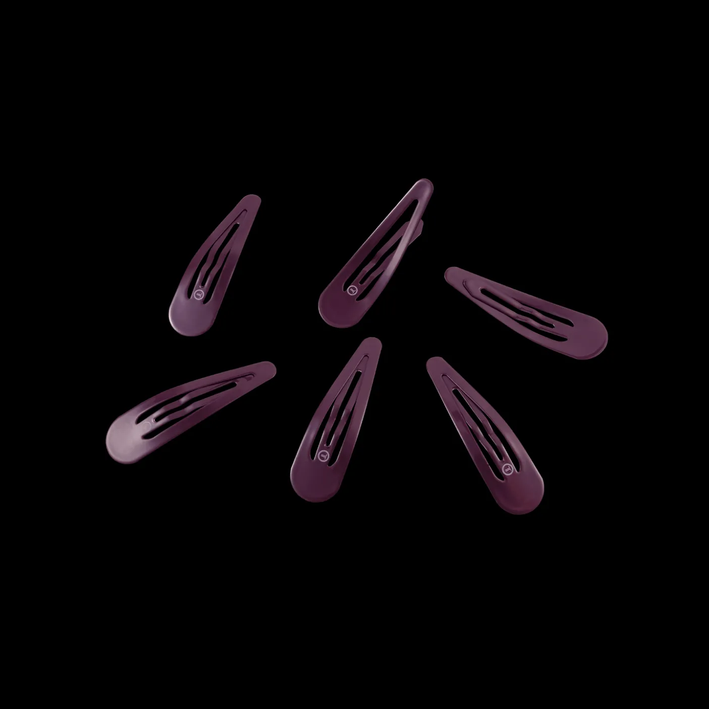 Purple Haze Snap Clips (6Ct)