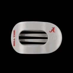 Roll Tide! Medium Flat Round Hair Clip