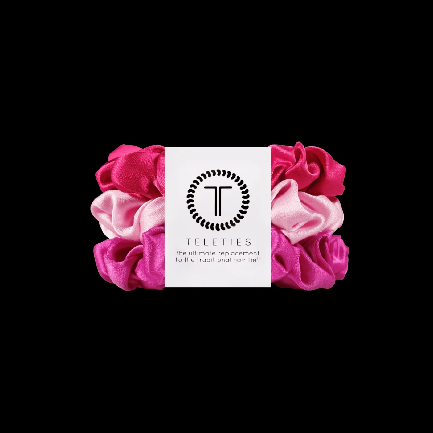 Rose All Day Small Silk Scrunchies