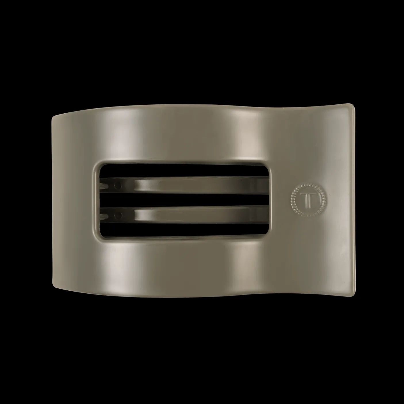 Sage it ain't so Medium Flat Rectangle Hair Clip