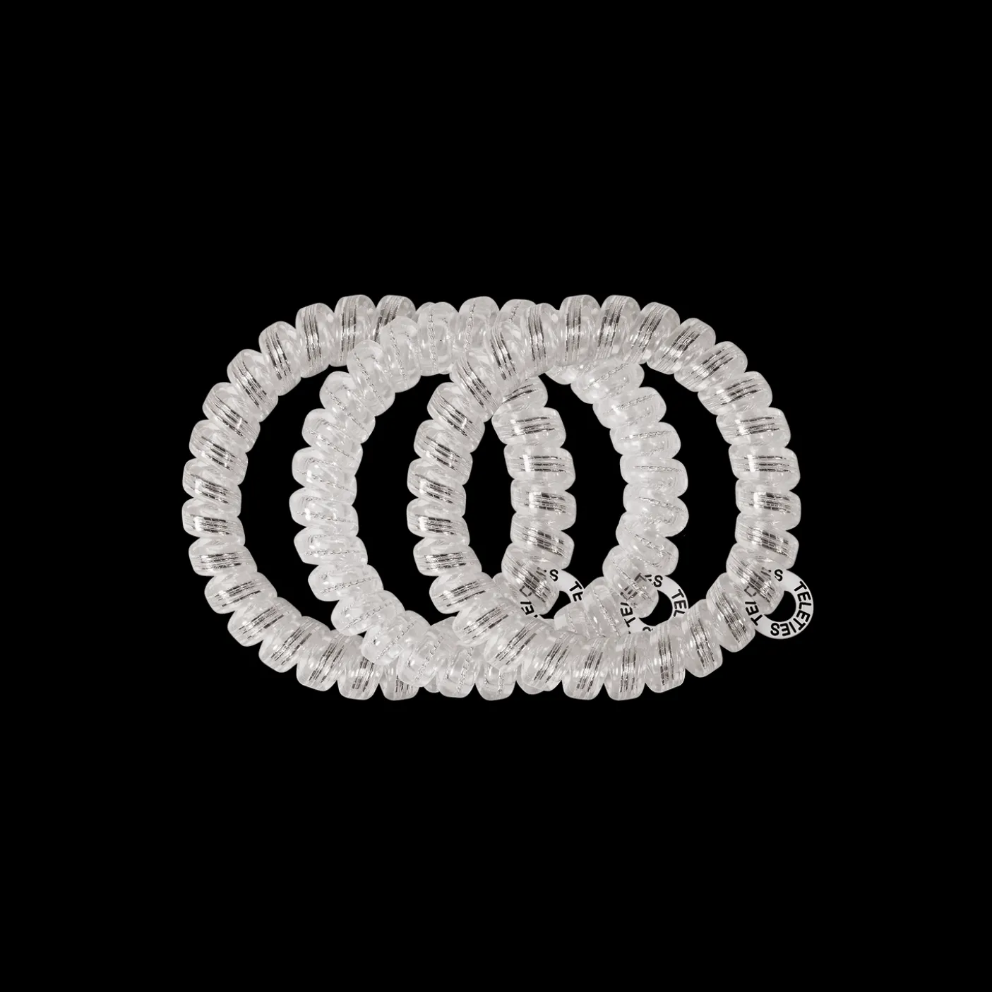 Silver Slay Large Hair Ties