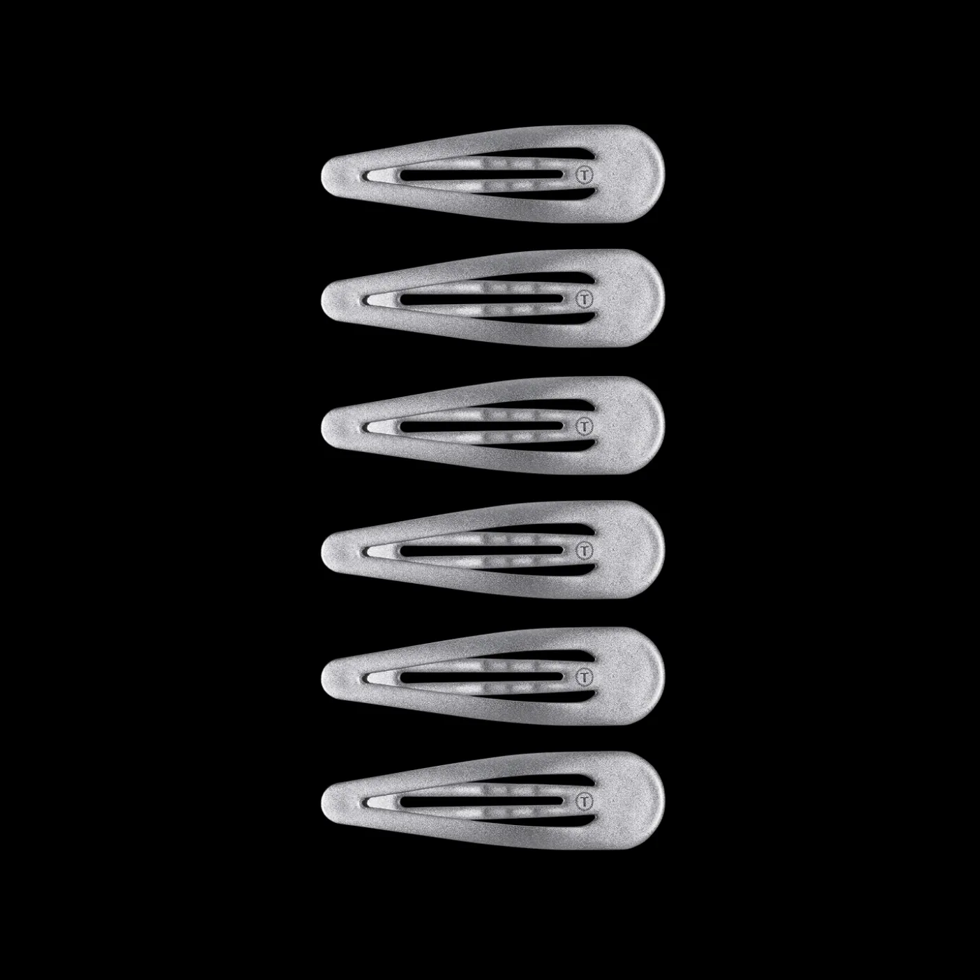 Silver Snap Clip (6Ct)