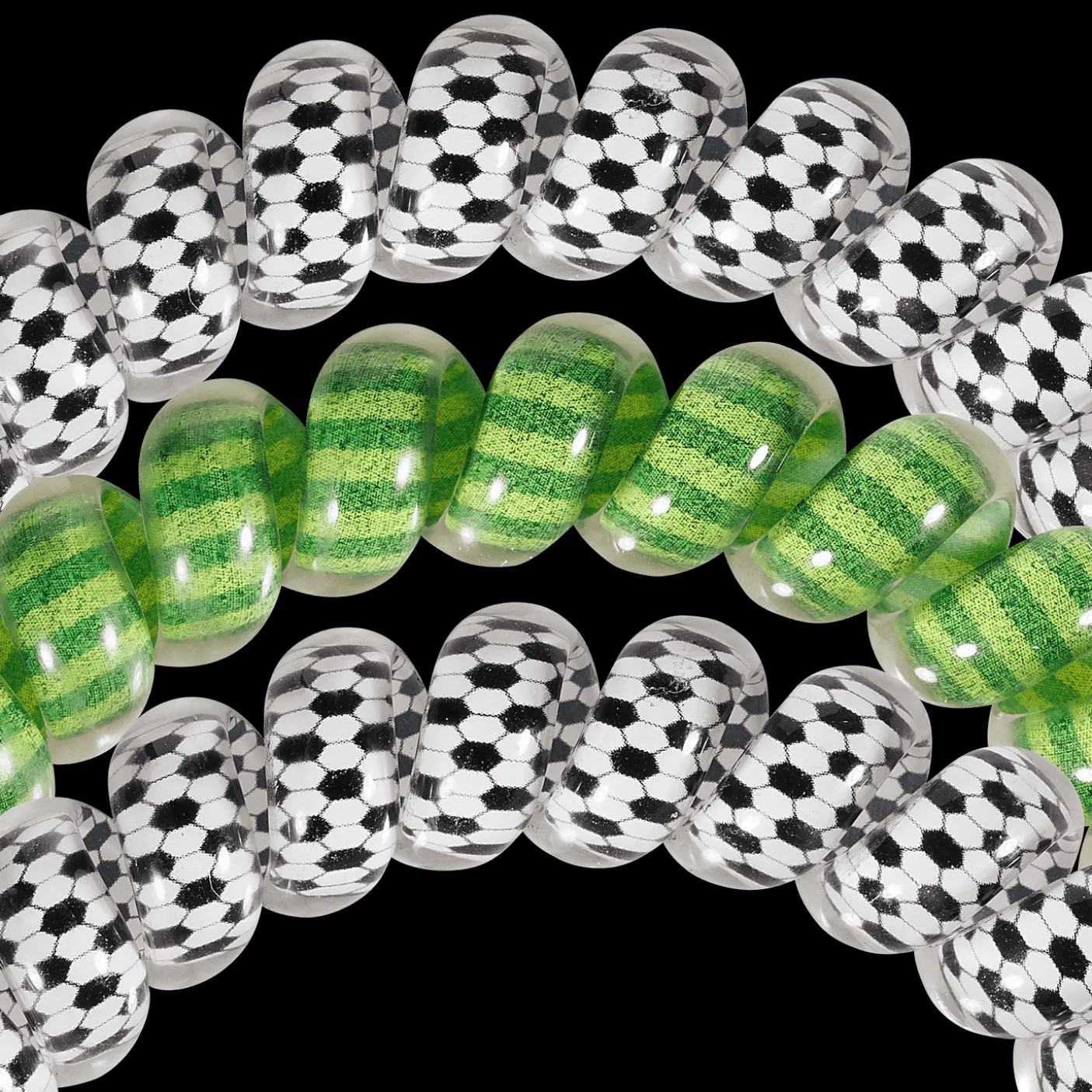Soccer Large Hair Ties