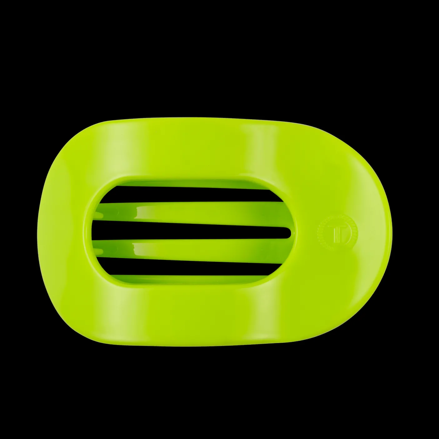Summer Brights Large Flat Round Hair Clip