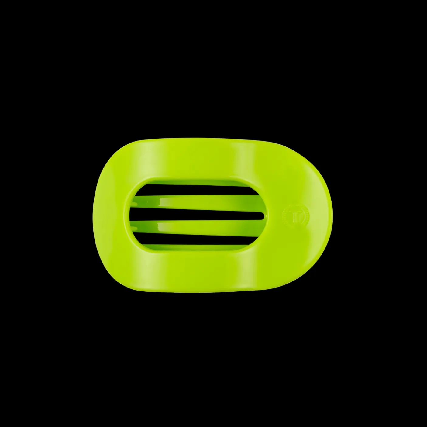 Summer Brights Small Flat Round Hair Clip