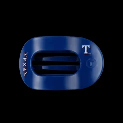 Texas Rangers Medium Flat Round Hair Clip