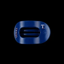 Texas Rangers Small Flat Round Hair Clip