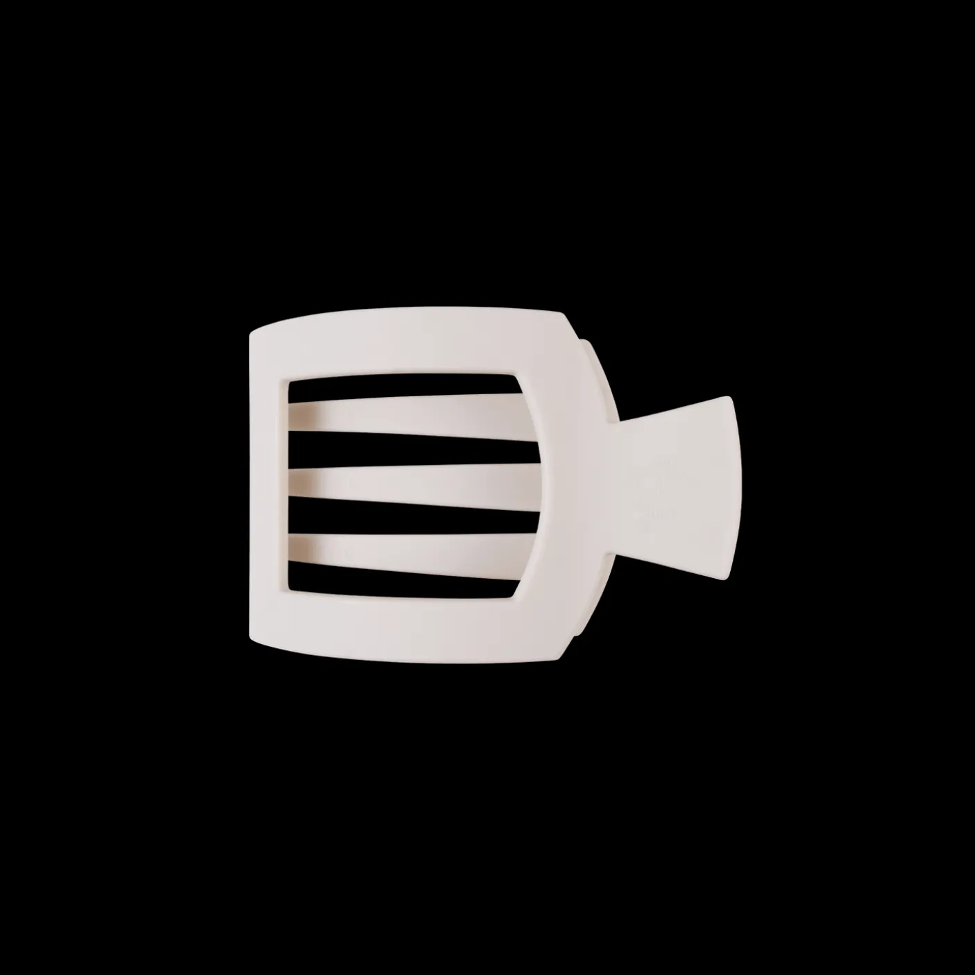 Toasted Small Flat Square Hair Clip