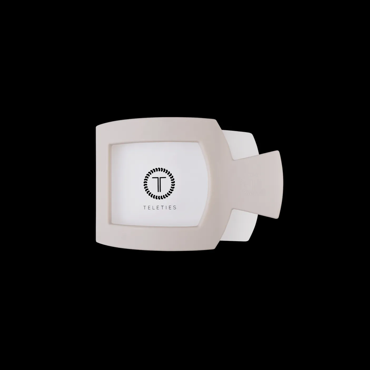 Toasted Small Flat Square Hair Clip