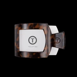 Tortoise Medium Flat Square Hair Clip