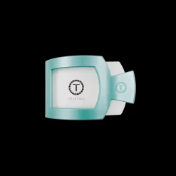 Totally Turquoise Small Flat Square Hair Clip