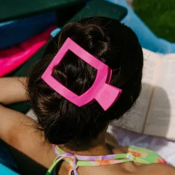 Tropical Punch Large Flat Square Hair Clip