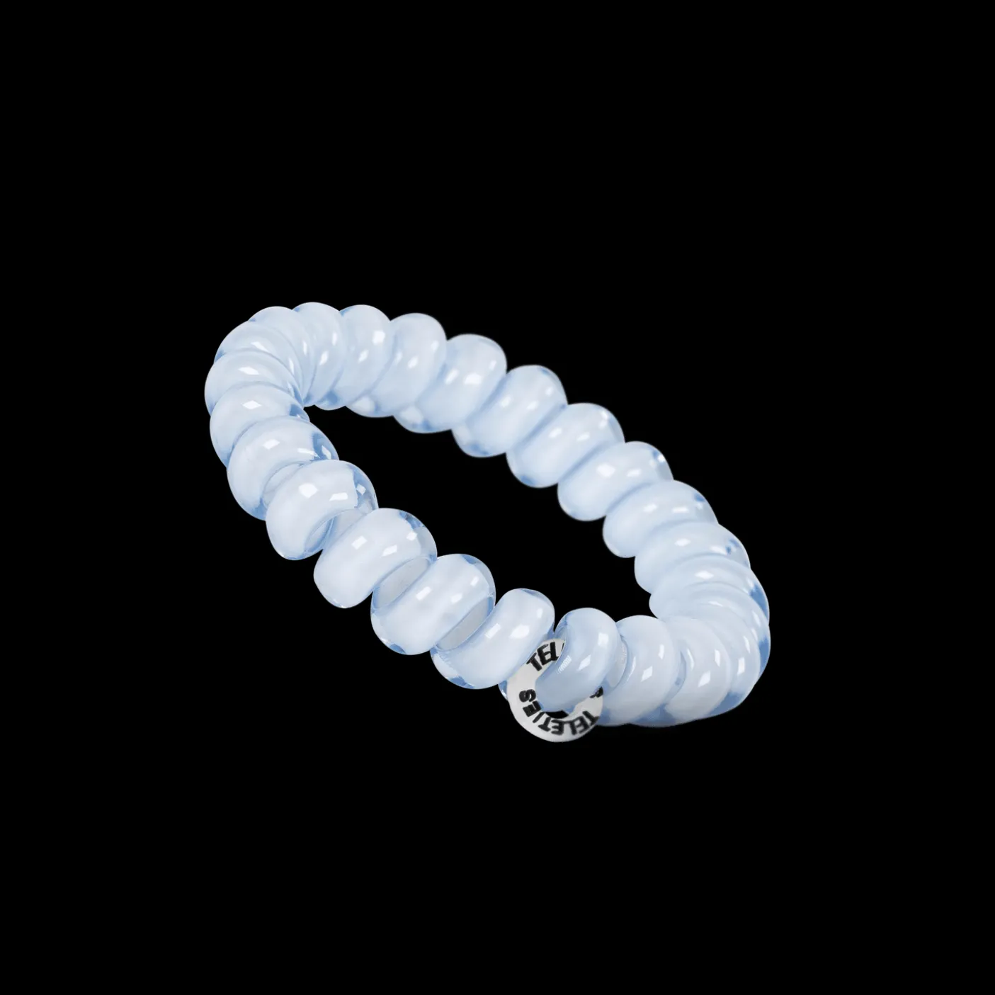 Washed Denim Large Hair Ties