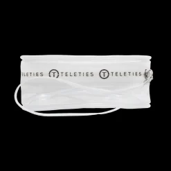 White Teletote Travel Pouch
