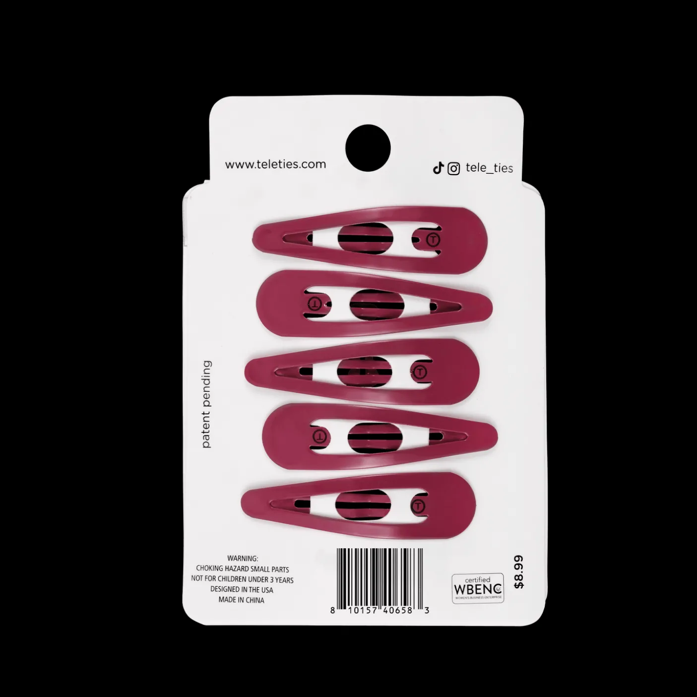 Wild Side Snap Clips (6Ct)